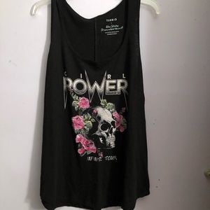 Torrid girl power tank top